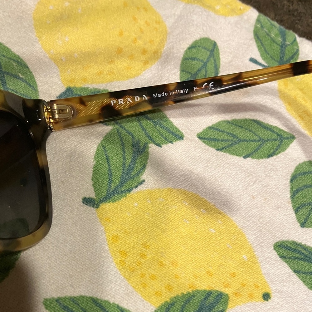 Prada Tortoise Shell Sunglasses - Picture 2 of 8